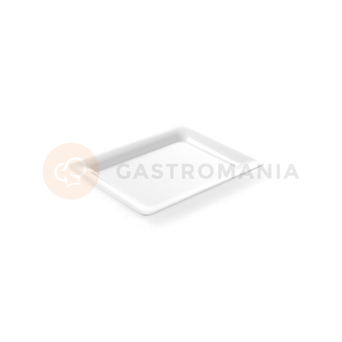 Taca do serwowania - biała, GN 1/1 20 mm, z melaminy | HENDI, 566008