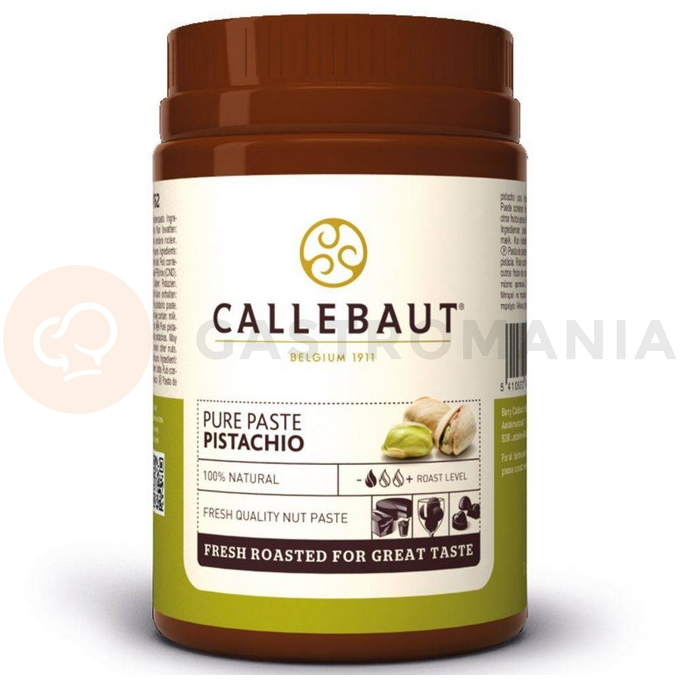 Pistáciová pasta - 100% pistácie, 1 kg | CALLEBAUT, NPO-PI1-E4-18A