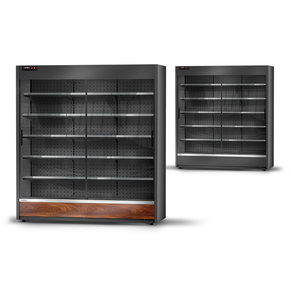 Chladicí regálový modul s prosklenými křídlovými dveřmi bez agregátu 1880x700x2145 mm | RAPA, Compact SR remote