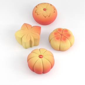 Silikonová forma dezerty a monoporce, 8x 80 ml | DINARA KASKO, Wagashi