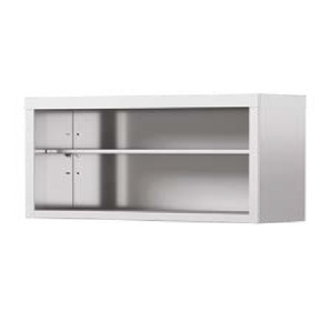 Otevřená nástěnná skříňka 1500x300x600 mm | ASBER, HC-153