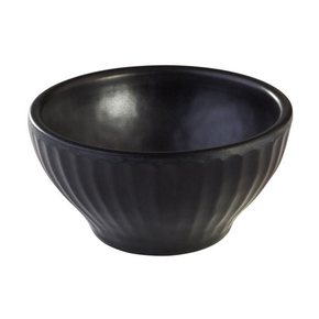 Kulatá miska z melaminu Ø 11,5 cm, černá | APS, Aiko