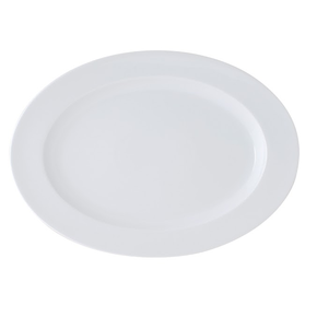 Porcelánový servírovací talíř oválný 22 x 16 cm | ARIANE, Brasserie