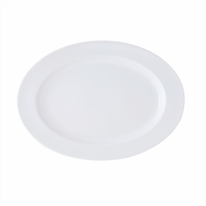 Porcelánový servírovací talíř oválný 38 x 26 cm  | ARIANE, Brasserie
