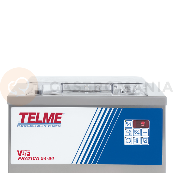 Výrobník kopečkové zmrzliny 60 l/h, chlazený vodou | TELME, Pratica 42-60