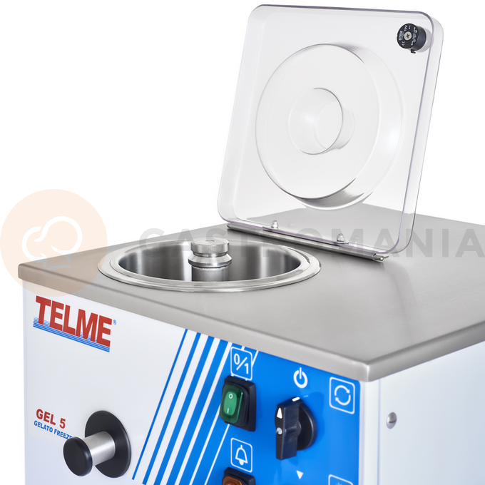 Výrobník točené zmrzliny 5 l/h | TELME, Gel 5