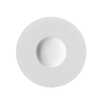 Hluboký talíř z bílého porcelánu, dekorativní okraj 28 cm | DEGRENNE, Collection L Fragment
