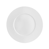Prezentační talíř z bílého porcelánu, hladký okraj 32 cm | DEGRENNE, Collection L