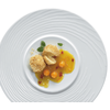 Talerz płaski z porcelany exquisite z rantem 34 cm | BAUSCHER, Compliements