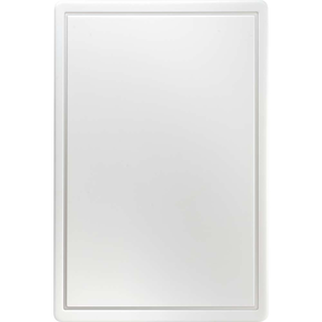 Deska ke krájení s výřezem z bílého polypropylenu 60x40x1,8 cm |  STALGAST, 341635