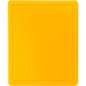 Deska ke krájení s výřezem ze žlutého polypropylenu 60x40x1,8 cm |  STALGAST, 341633