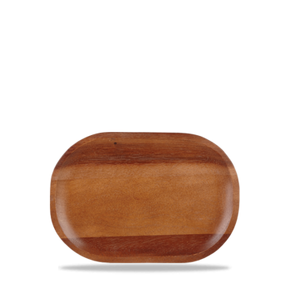 Dřevěný mělký talíř 29 x 10 cm | CHURCHILL, Stonecast Peppercorn Grey