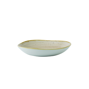 Miska Organic béžová, ručně zdobená 1100 ml | CHURCHILL, Stonecast Nutmeg Cream