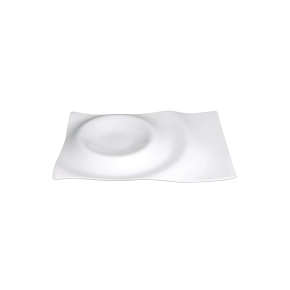 Porcelánový prezentační talíř, matný 23 x 32 cm | PORDAMSA, 286634