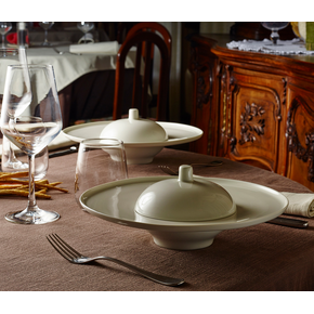 Porcelánový talíř hluboký gourmet 22 cm | ARIANE, Privilage