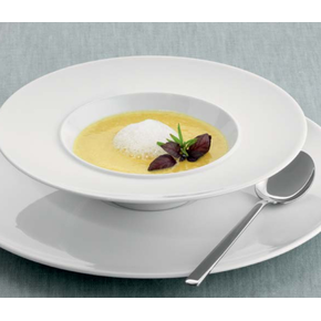 Talerz głęboki z porcelany exquisite z rantem 24,2 cm | BAUSCHER, Compliements