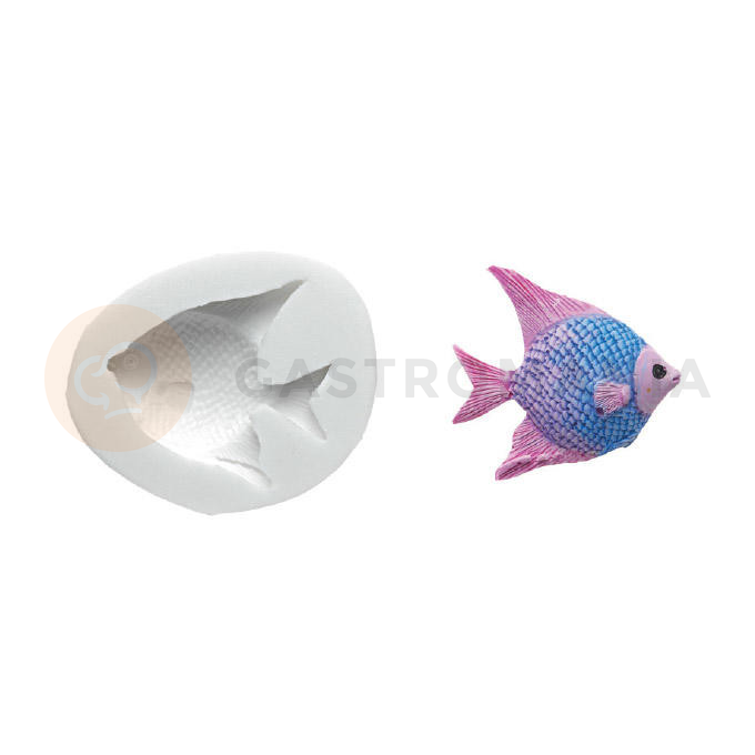 Forma na cukrovou hmotu SLK 076 - rybička, 50x50 mm | SILIKOMART, Sugarflex Fish