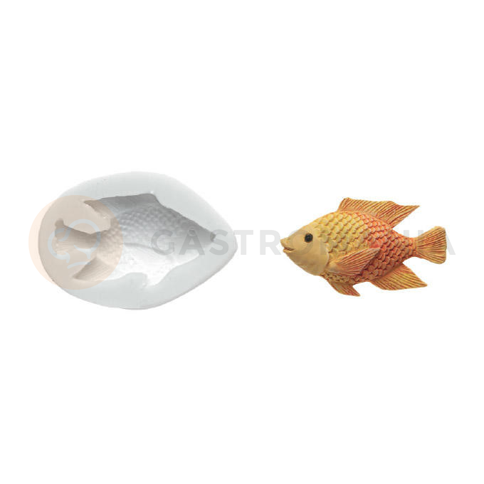 Forma na cukrovou hmotu SLK 080 - rybička, 35x58 mm | SILIKOMART, Sugarflex Fish