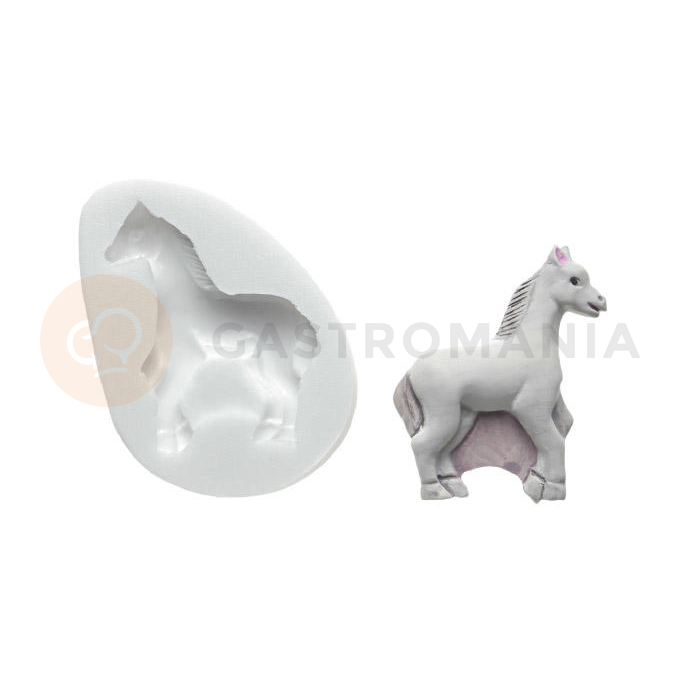 Forma na cukrovou hmotu SLK 116 - kůň, 43x65 mm | SILIKOMART, Sugarflex Horse
