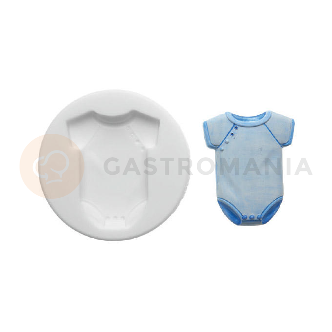 Forma na cukrovou hmotu SLK 309 - pyžamko, 54x39 mm | SILIKOMART, Sugarflex Baby Body