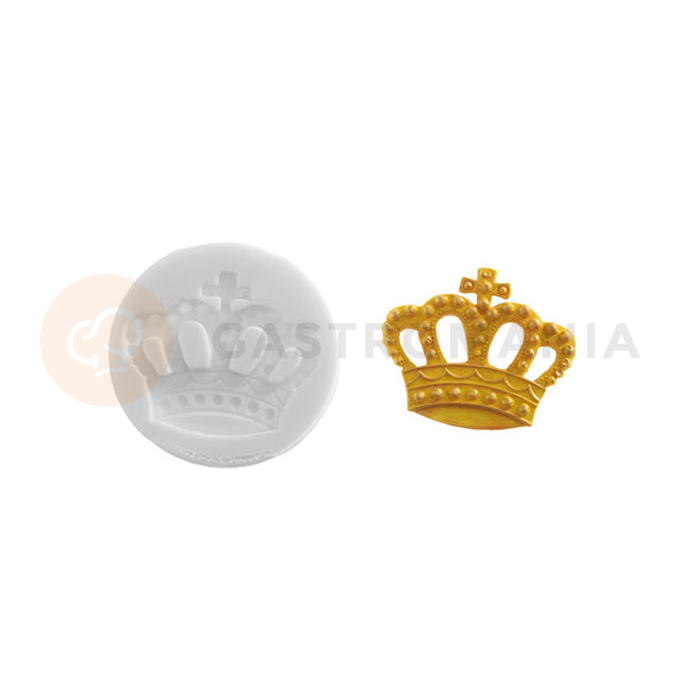 Forma na cukrovou hmotu SLK 410 - královská koruna, 58x24 mm | SILIKOMART, Sugarflex Crown