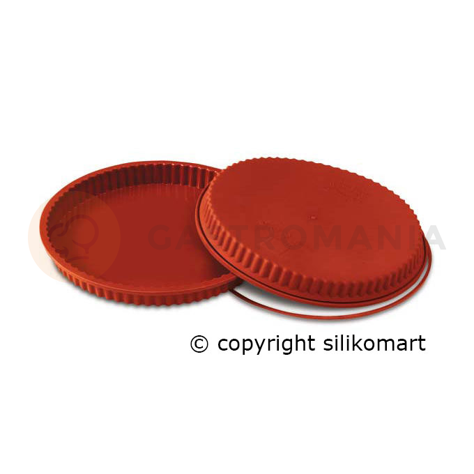 Forma na moučníky a dorty SFT424 FLAN PAN, tartaletka 26x3 cm | SILIKOMART, Uniflex