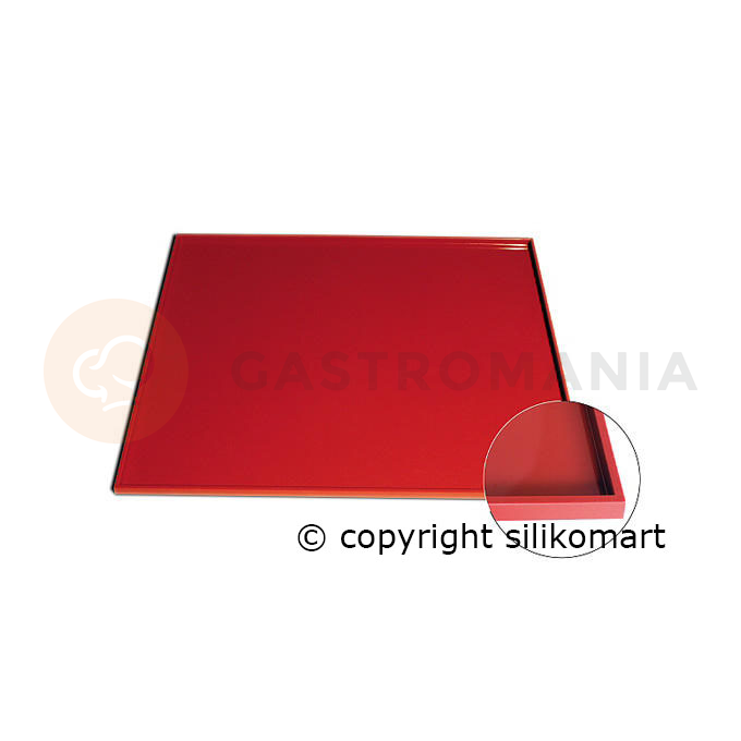 Silikonová podložka na pečení s okrajem 546x352x8 mm | SILIKOMART, Tapis Roulade 02