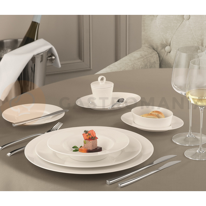 Talerz głęboki z rantem 23,8 cm, 320 ml | BAUSCHER, Purity