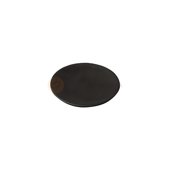 Talířek/poklice, černý 12,5 cm | DEGRENNE, Boreal