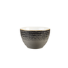 Biało-grafitowa cukiernica 227 ml | CHURCHILL, Homespun Style Charcoal Black