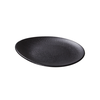 Mělký talíř se zvednutým okrajem, černý 15 cm | ARIANE, Dazzle