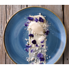 Obdélný servírovací talíř, světle modrý, ručně zdobený 35 cm x 18,5 cm | CHURCHILL, Stonecast Cornflower Blue