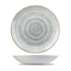 Porcelánová mísa, bílo-šedá 420 ml | CHURCHILL, Homespun Style Stone Gray