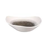 Porcelanowa misa trójkątna 600 ml  | CHURCHILL, Raku Quartz Black