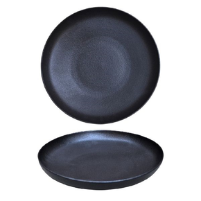 Hluboký talíř coupe, černý 25 cm | ARIANE, Dazzle