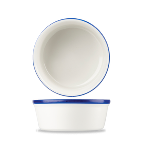 Porcelánová kulatá nádoba na zapékání 13,3 cm | CHURCHILL, Retro Blue