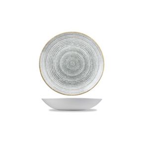 Porcelánová mísa, bílo-šedá 420 ml | CHURCHILL, Homespun Style Stone Gray