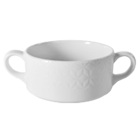 Porcelánová miska na polévku 300 ml, strukturovaná | ARIANE, Lilly