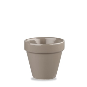 Porcelánová nádoba - květináč 120 ml, šedá | CHURCHILL, Bit On The Side
