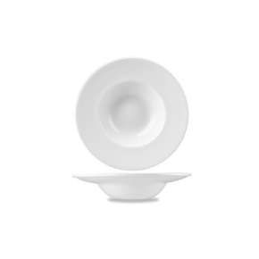 Porcelánový hluboký talíř s širokým okrajem 24 cm  | CHURCHILL, Profile