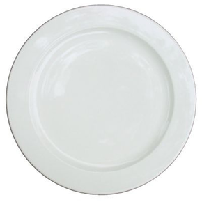 Porcelánový mělký talíř 27,5 cm | ALCHEMY, Alchemy White