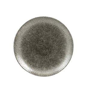 Porcelánový mělký talíř Coupe 16,5 cm | CHURCHILL, Raku Quartz Black