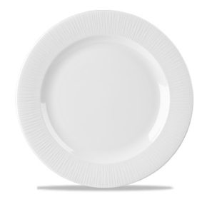 Porcelánový mělký talíř na nožce 27,6 cm | CHURCHILL, Bamboo