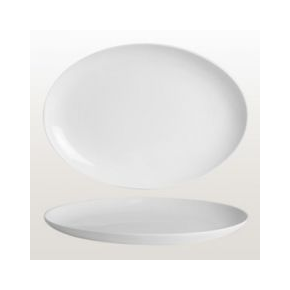 Porcelánový servírovací talíř bez okraje 45 cm | AMBITION, Simple