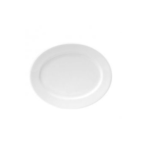 Porcelánový servírovací talíř hluboký 46 cm | AMBITION, Simple