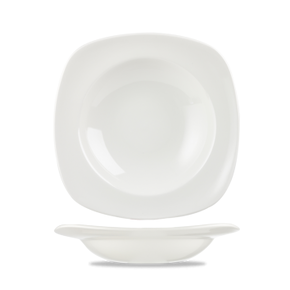 Porcelánový talíř na těstoviny 24,5 x 24,5 cm | CHURCHILL, X Squared