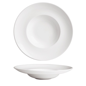 Porcelánový talíř na těstoviny 25 cm | AMBITION, Simple