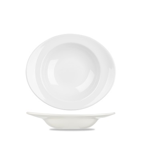 Porcelánový talíř na těstoviny 27,5 x 22 cm | CHURCHILL, Orbit