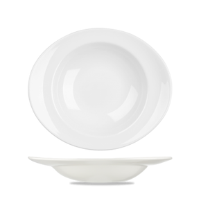 Porcelánový talíř na těstoviny 31 x 26,5 cm | CHURCHILL, Orbit