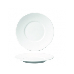 Porcelánový talíř s širokým okrajem 29 cm | AMBITION, Simple